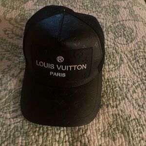 Louis Vuitton Black Monogram Hat